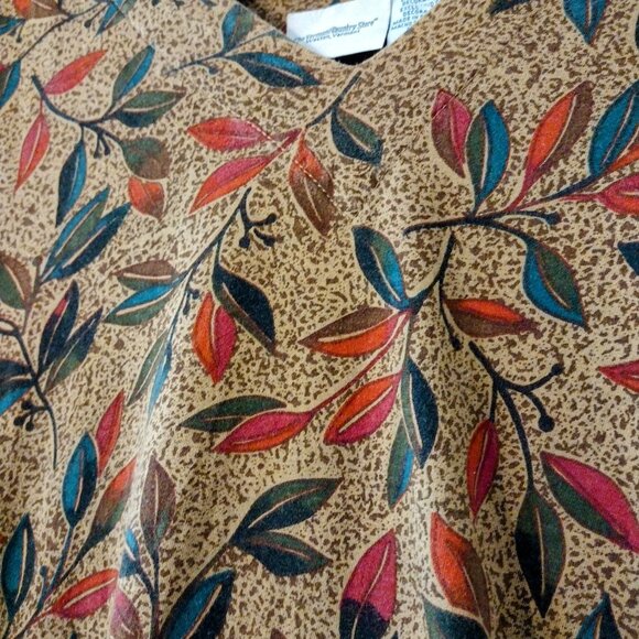 Cotton botanical print dress! - Picture 3 of 6